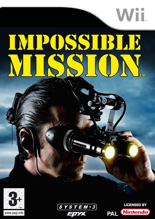 Portada de Impossible Mission para Wii (PAL España)