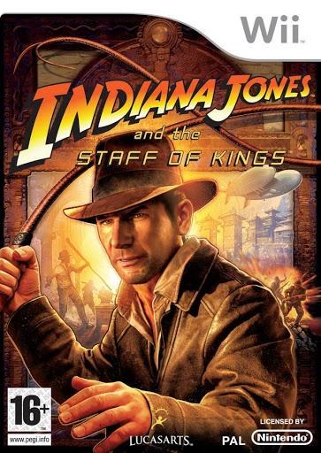 Portada de Indiana Jones and the Staff of Kings para Wii (PAL España)