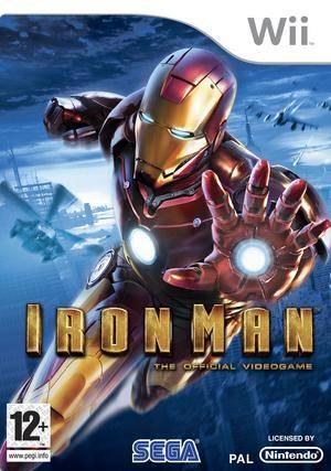 Portada de Iron Man para Wii (PAL España)