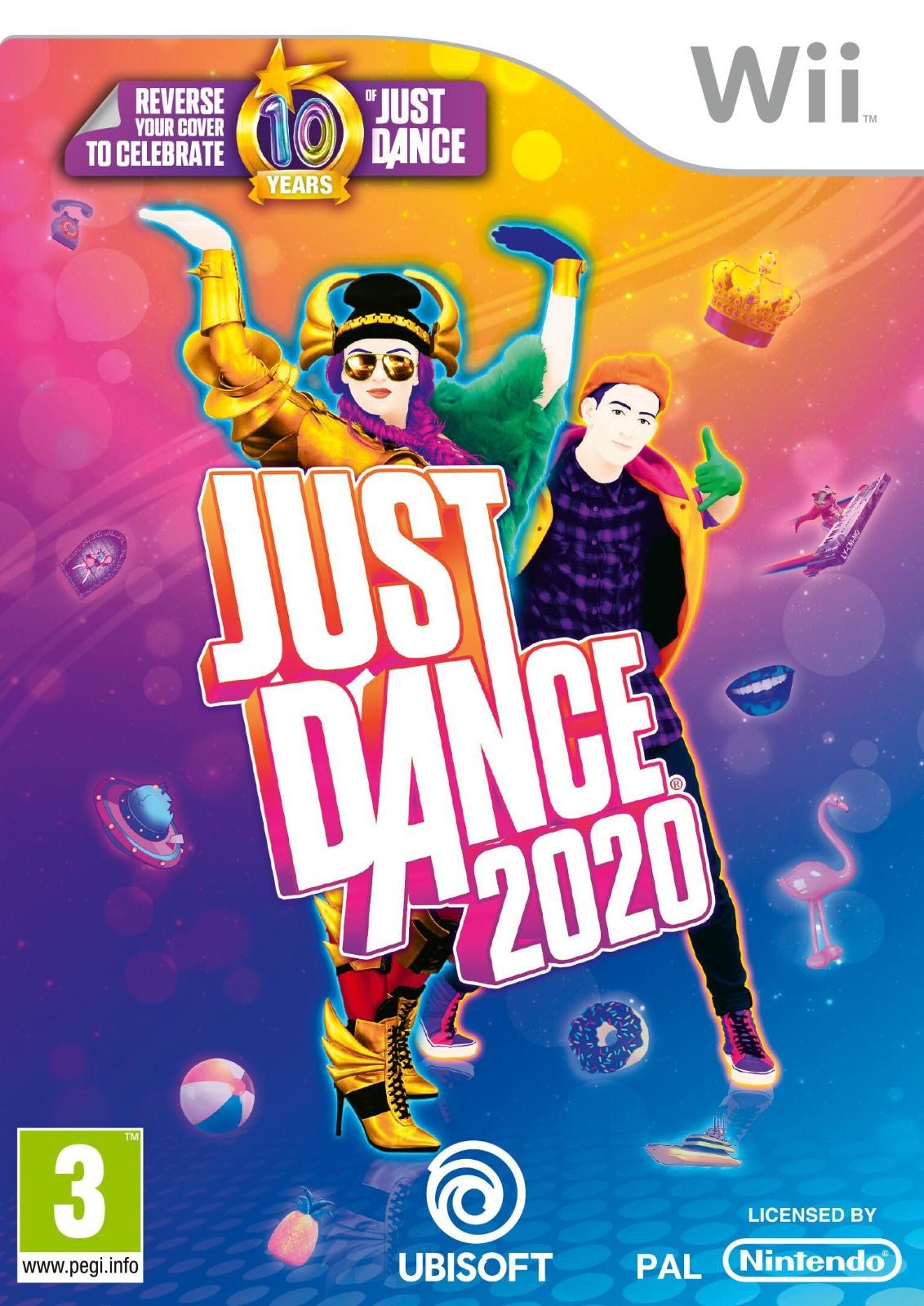 Portada de Just Dance 2020 para Wii (PAL España)