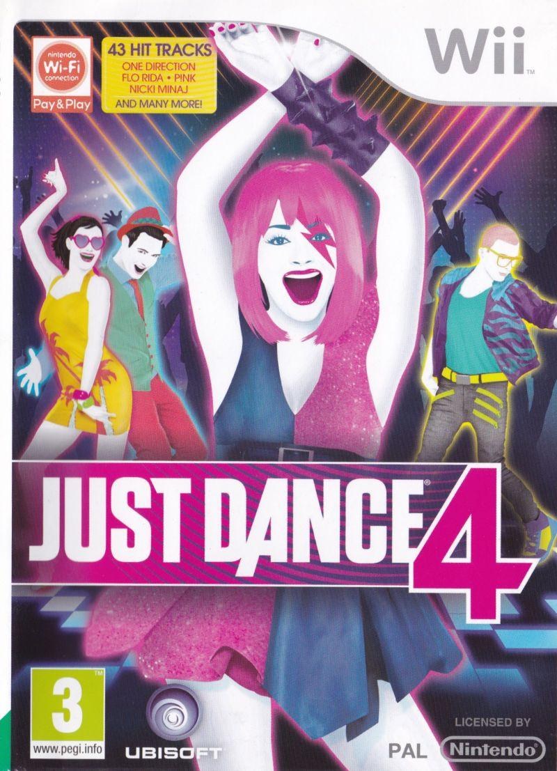 Portada de Just Dance 4 para Wii (PAL España)