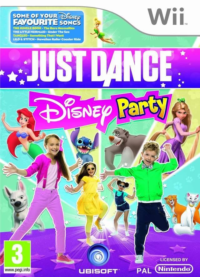 Portada de Just Dance: Disney Party para Wii (PAL España)