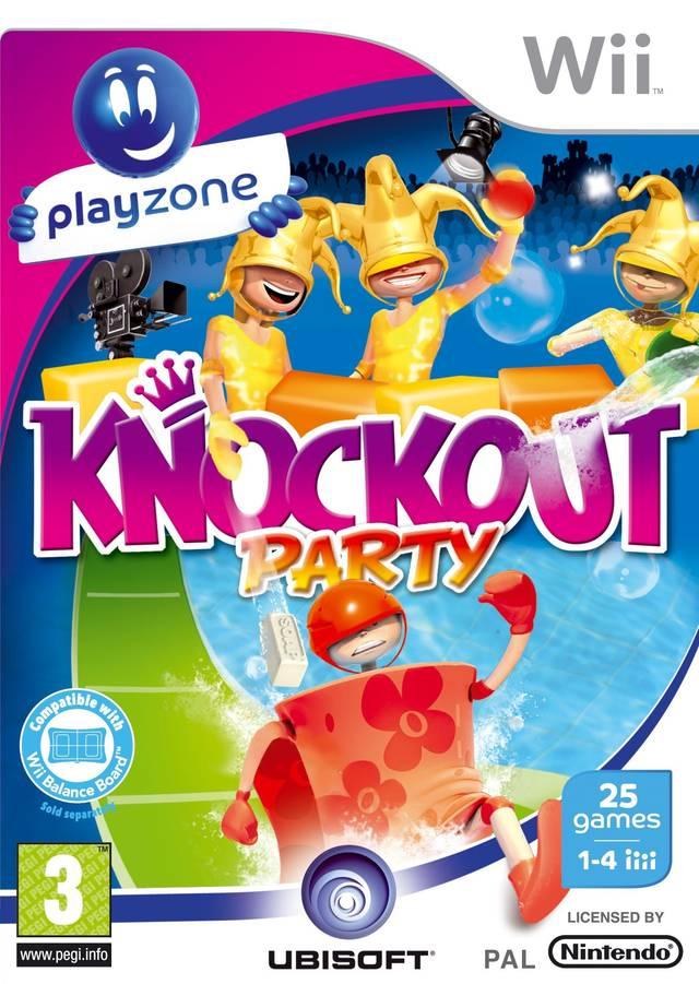 Portada de Knockout Party para Wii (PAL España)