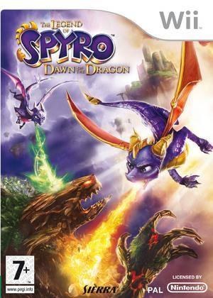 Portada de Legend of Spyro: Dawn of the Dragon para Wii (PAL España)
