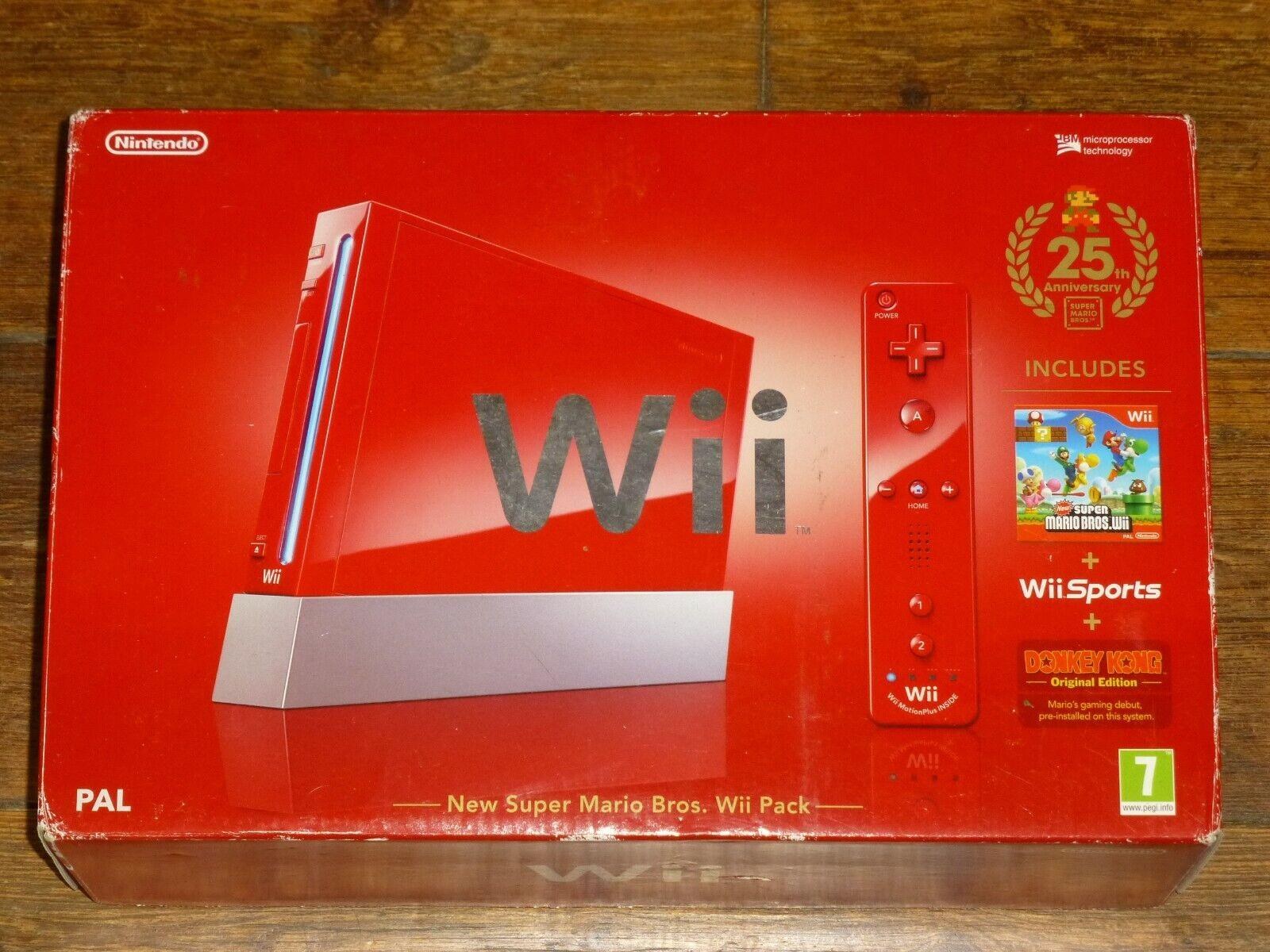 Limited Edition Red Nintendo Wii System