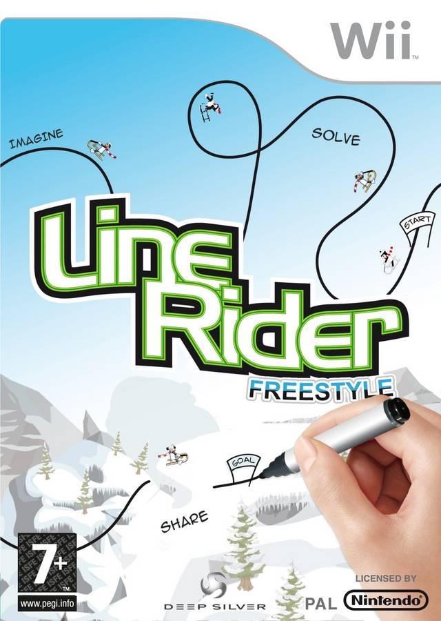 Portada de Line Rider Freestyle para Wii (PAL España)