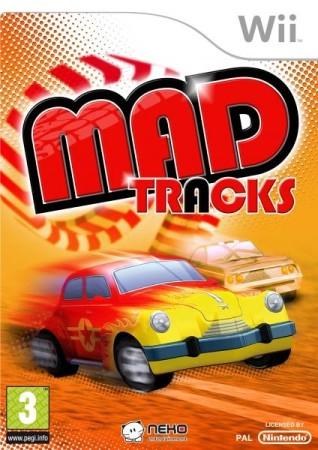 Portada de Mad Tracks para Wii (PAL España)