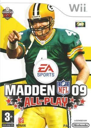 Portada de Madden NFL 09 All-Play para Wii (PAL España)