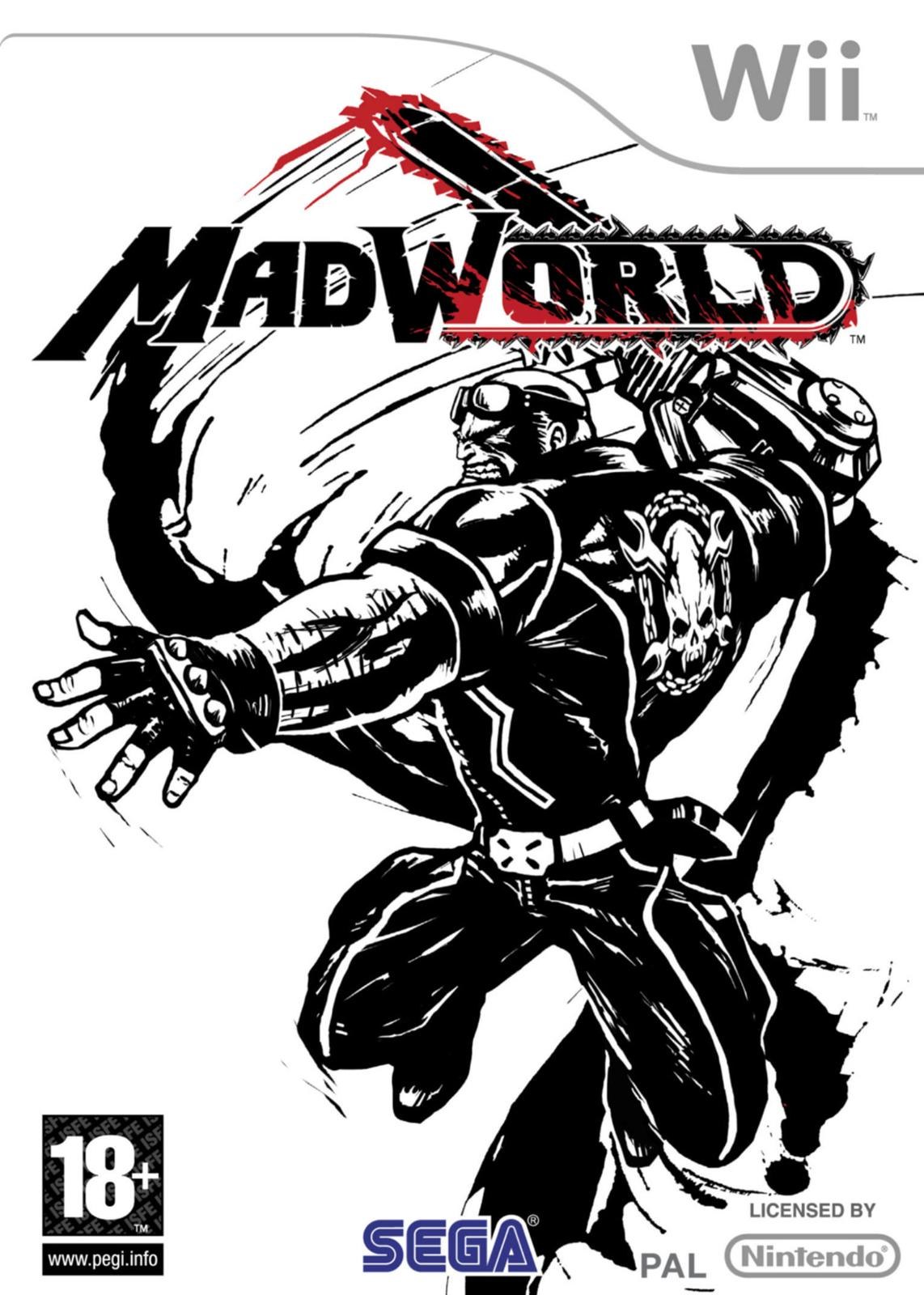 Portada de MadWorld para Wii (PAL España)