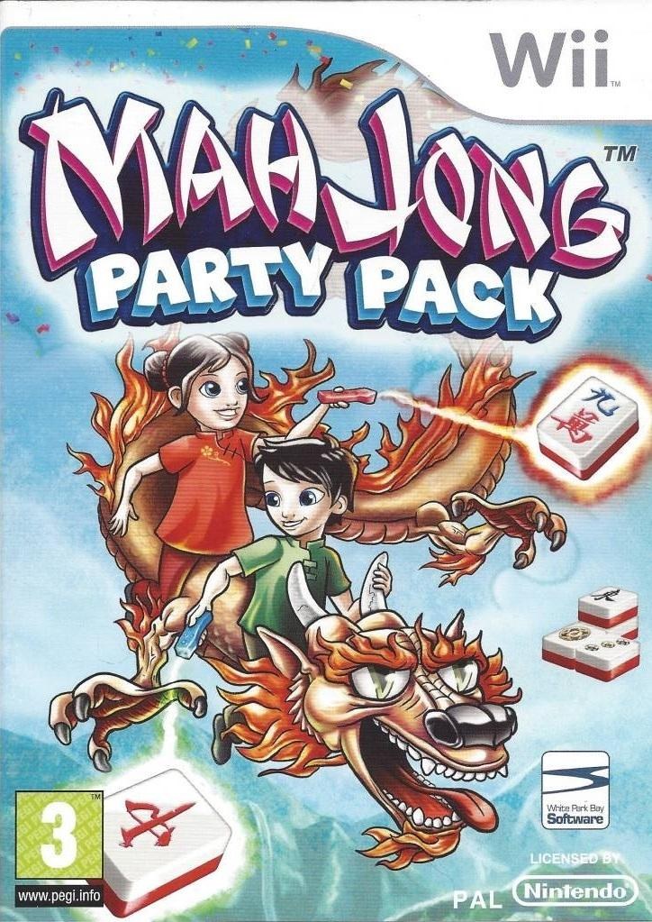 Portada de Mahjong Party Pack para Wii (PAL España)