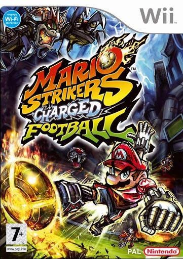 Portada de Mario Strikers Charged Football para Wii (PAL España)