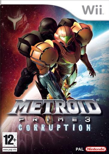Portada de Metroid Prime 3: Corruption para Wii (PAL España)