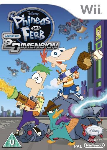 Portada de Phineas and Ferb: Across the 2nd Dimension para Wii (PAL España)