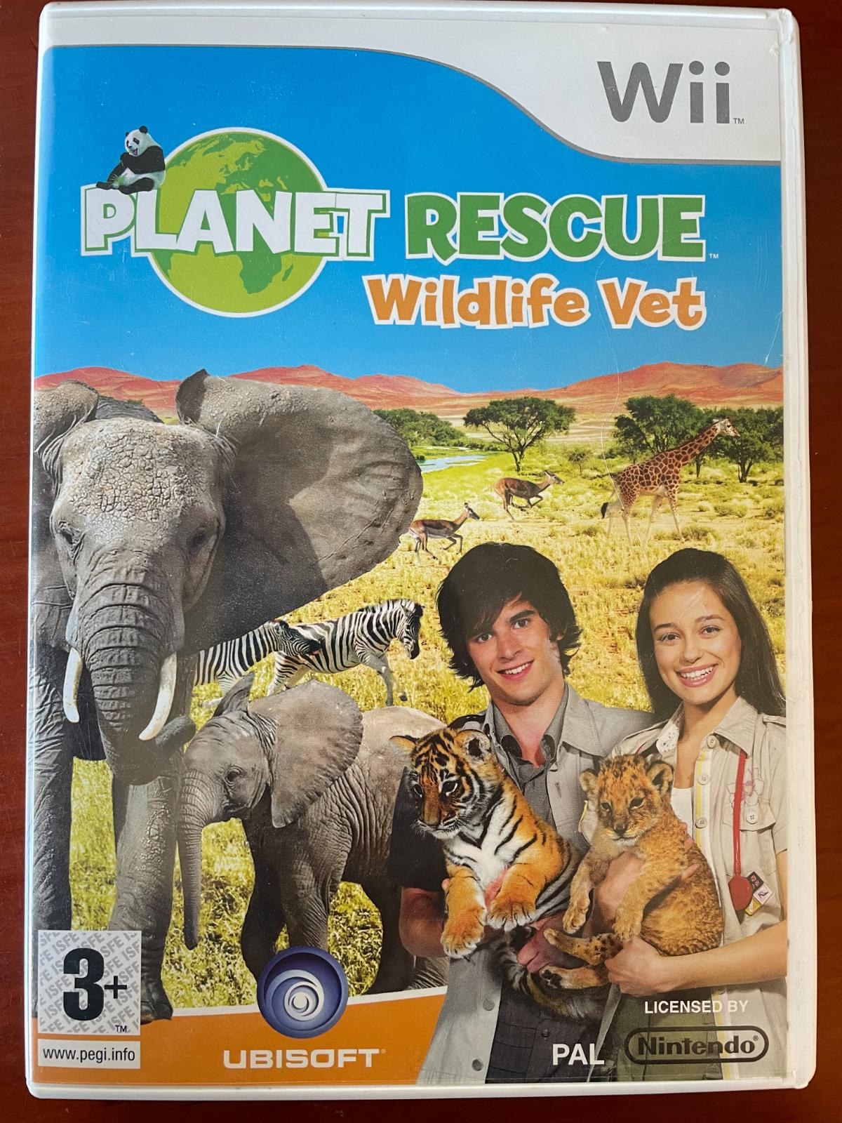 Portada de Planet Rescue Wildlife Vet para Wii (PAL España)