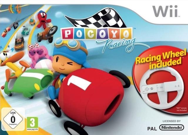 Portada de Pocoyo Racing para Wii (PAL España)