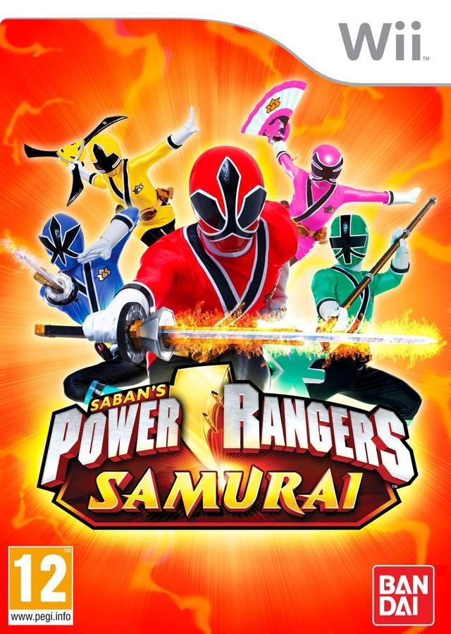 Portada de Power Rangers Samurai para Wii (PAL España)