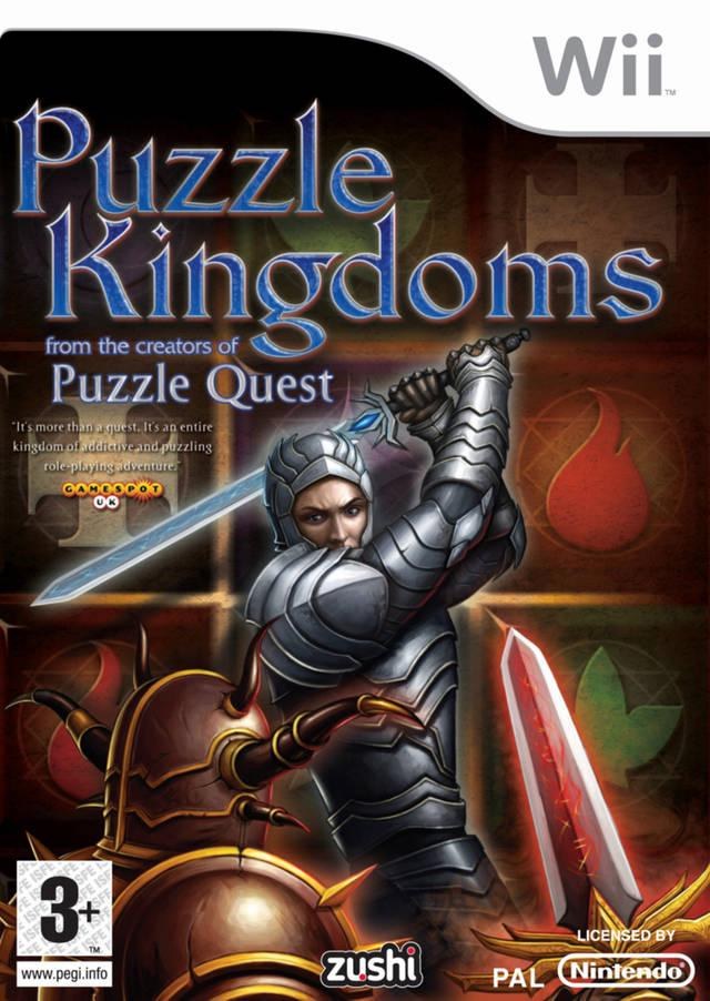 Portada de Puzzle Kingdoms para Wii (PAL España)