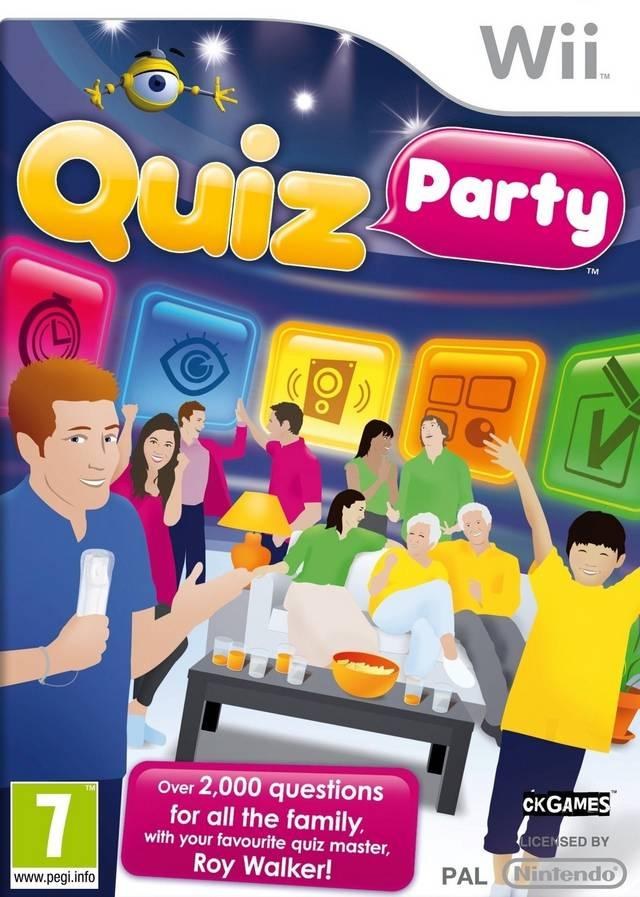Portada de Quiz Party para Wii (PAL España)