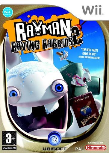 Portada de Rayman Raving Rabbids 2 para Wii (PAL España)