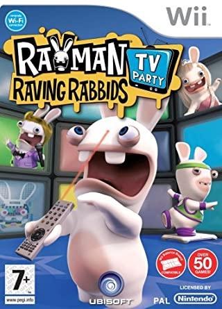 Portada de Rayman Raving Rabbids TV Party para Wii (PAL España)