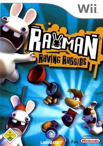 Portada de Rayman Raving Rabbids para Wii (PAL España)