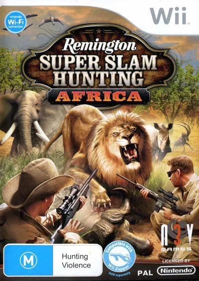Portada de Remington Super Slam Hunting: Africa para Wii (PAL España)