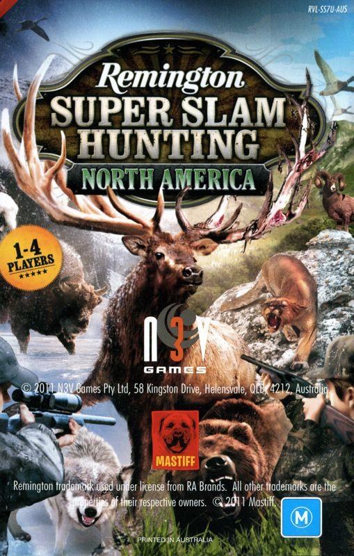 Portada de Remington Super Slam Hunting: North America para Wii (PAL España)