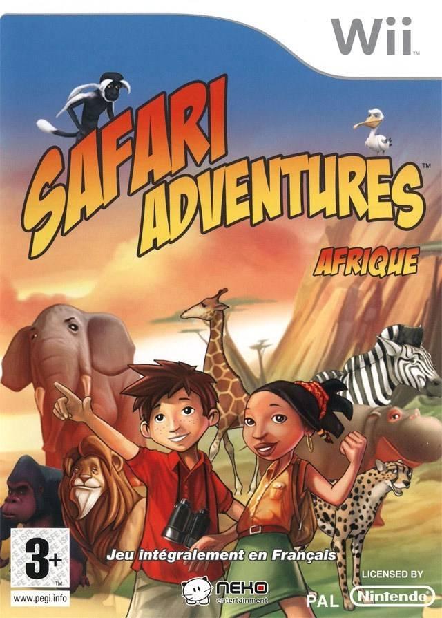 Portada de Safari Adventures: Africa para Wii (PAL España)
