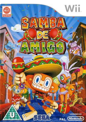 Portada de Samba de Amigo para Wii (PAL España)