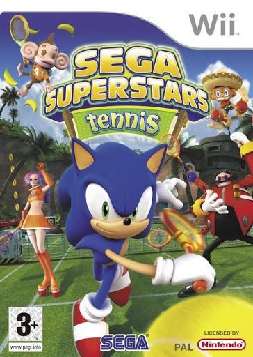 Portada de Sega Superstars Tennis para Wii (PAL España)