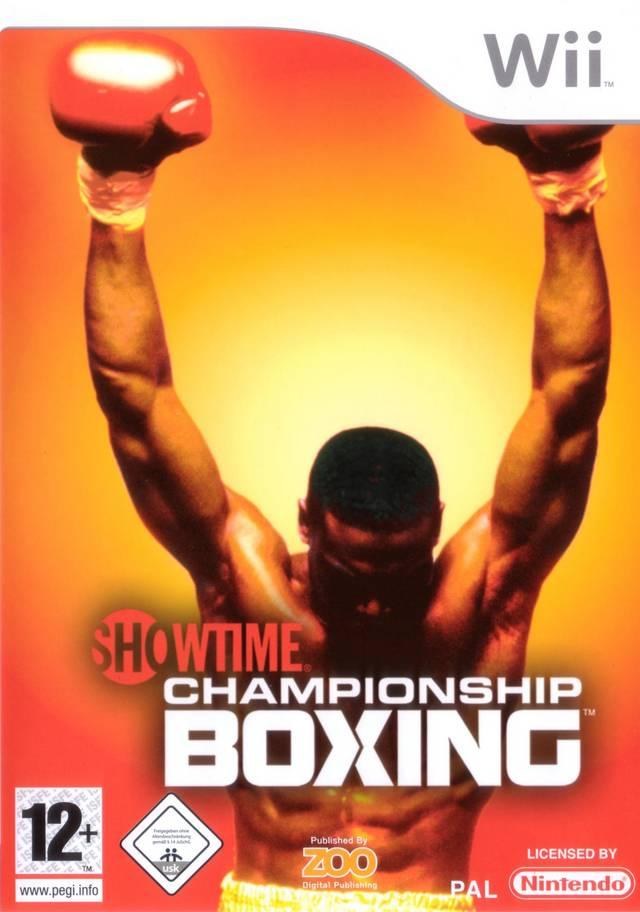 Portada de Showtime Championship Boxing para Wii (PAL España)