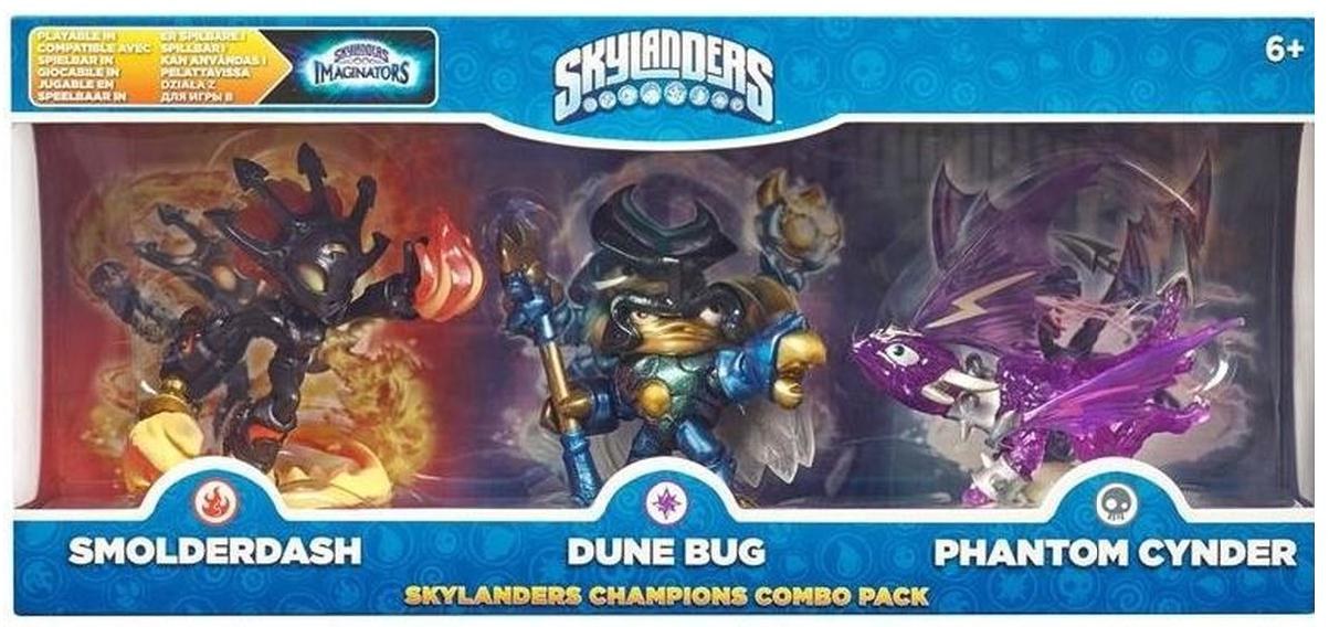 Portada de Skylanders Champions Combo Pack para Wii (PAL España)