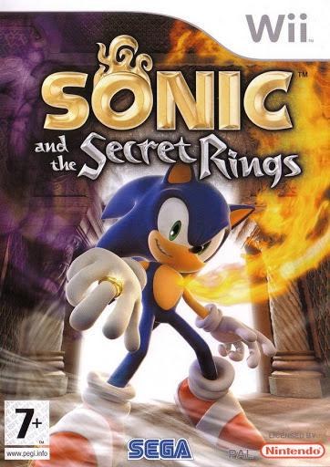 Portada de Sonic and the Secret Rings para Wii (PAL España)