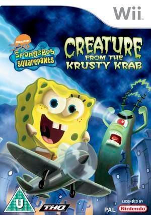 Portada de SpongeBob SquarePants: Creature from the Krusty Krab para Wii (PAL España)