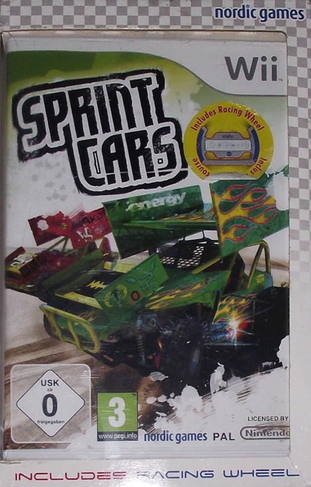 Portada de Sprint Cars para Wii (PAL España)