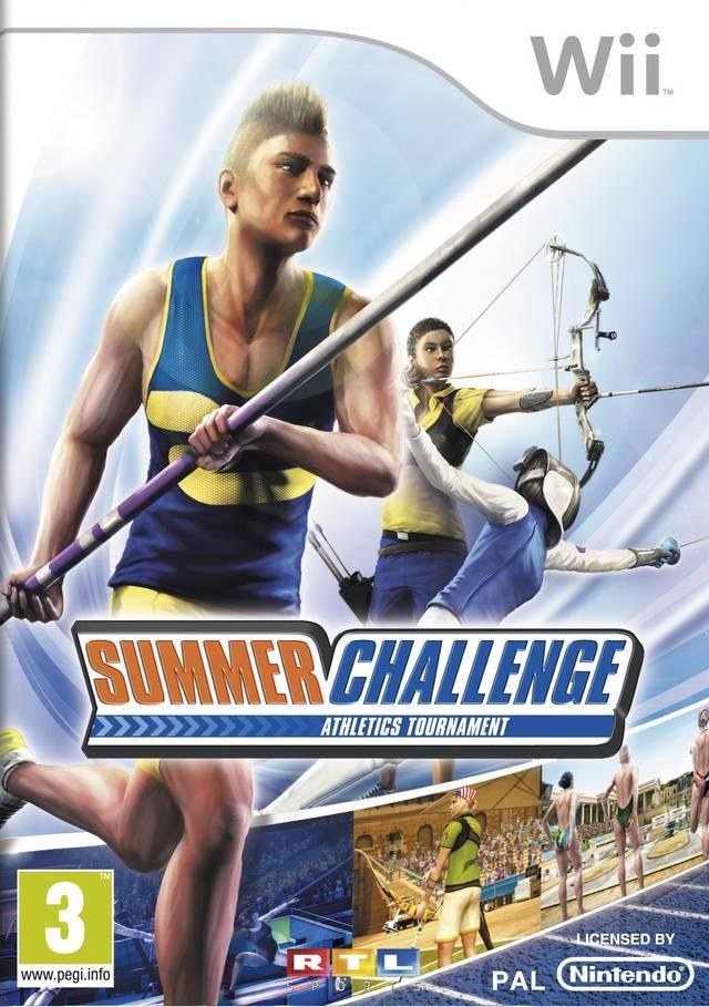 Portada de Summer Challenge: Athletics Tournament para Wii (PAL España)