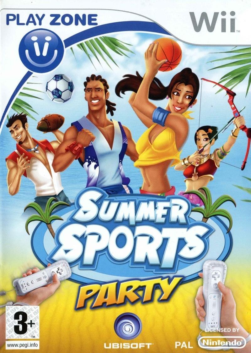 Portada de Summer Sports Party para Wii (PAL España)