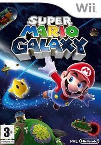 Portada de Super Mario Galaxy para Wii (PAL España)