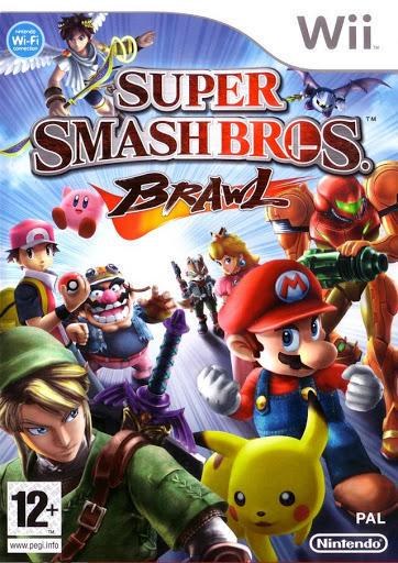Portada de Super Smash Bros. Brawl para Wii (PAL España)