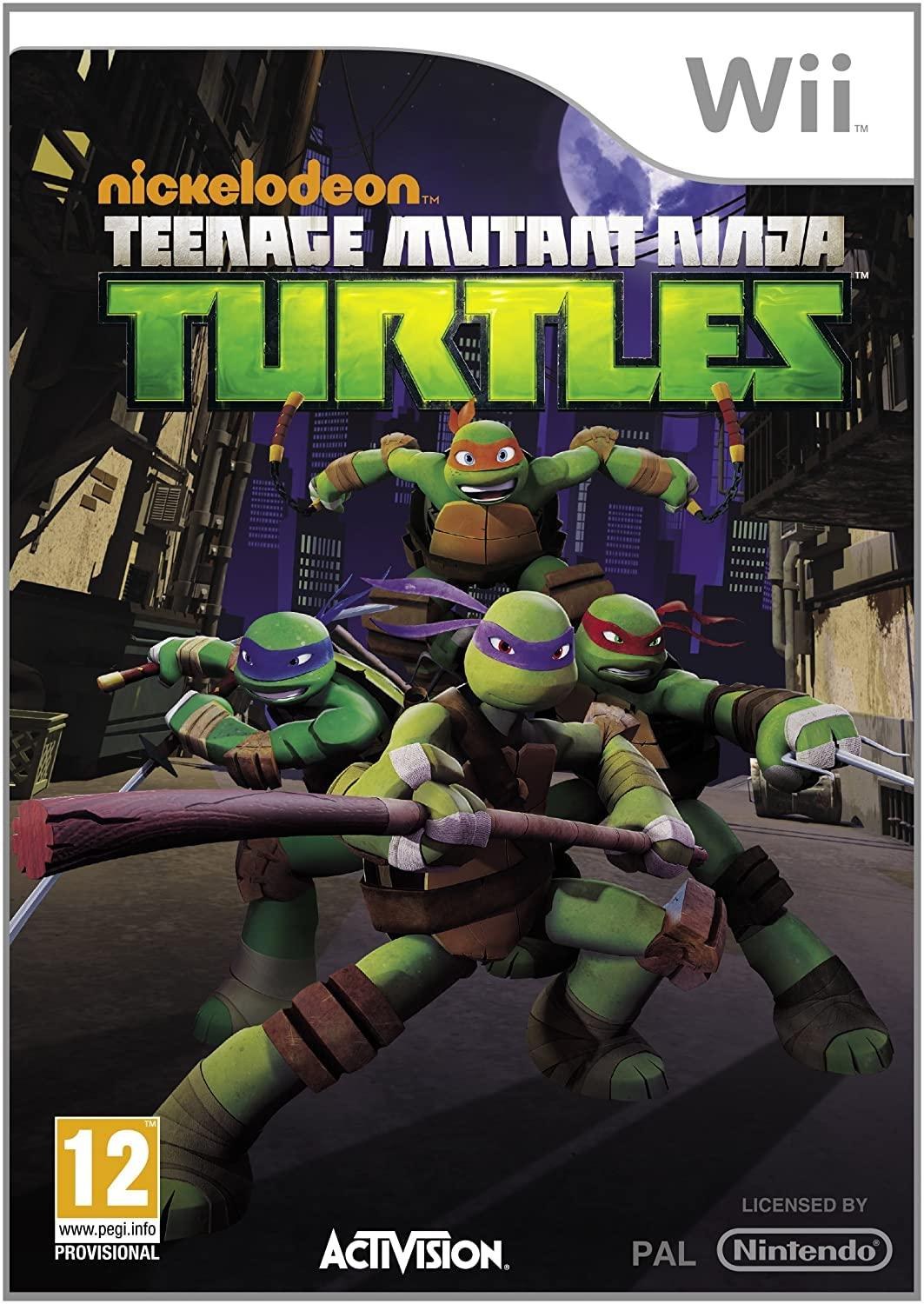 Portada de Teenage Mutant Ninja Turtles para Wii (PAL España)