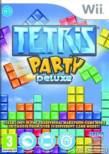 Portada de Tetris Party Deluxe para Wii (PAL España)