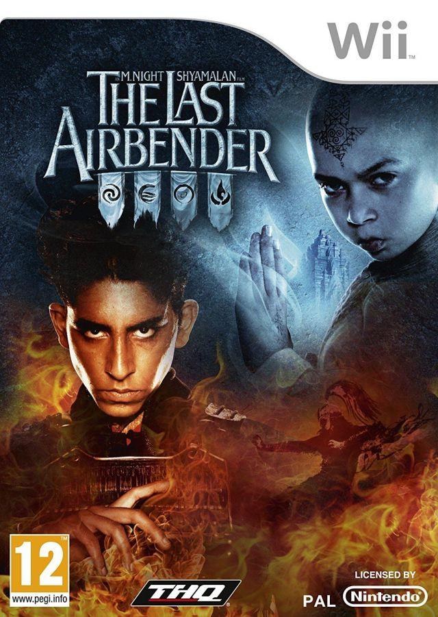 Portada de The Last Airbender para Wii (PAL España)