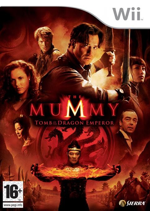 Portada de The Mummy Tomb of the Dragon Emperor para Wii (PAL España)