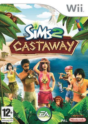 Portada de The Sims 2: Castaway para Wii (PAL España)