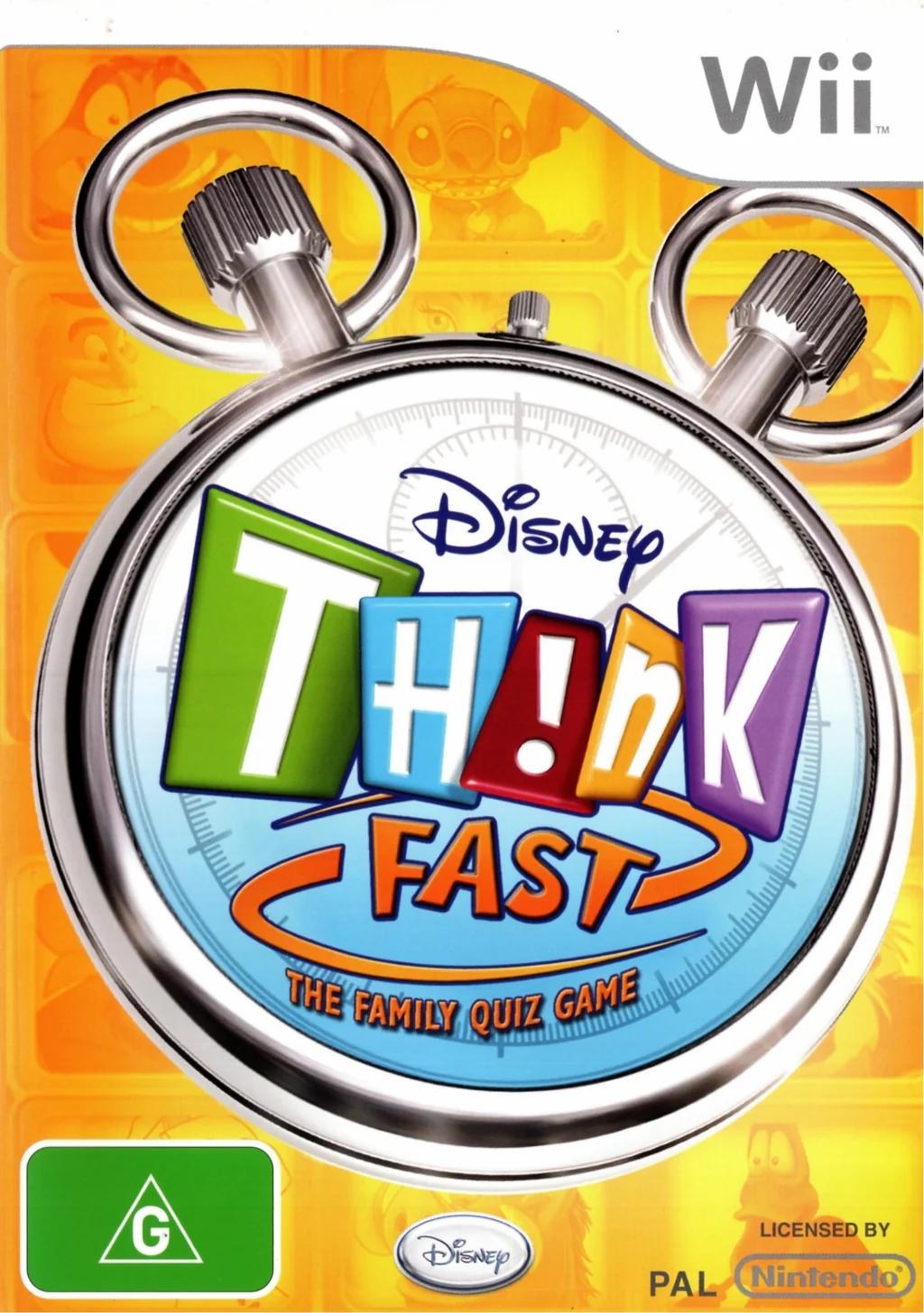 Portada de Think Fast para Wii (PAL España)