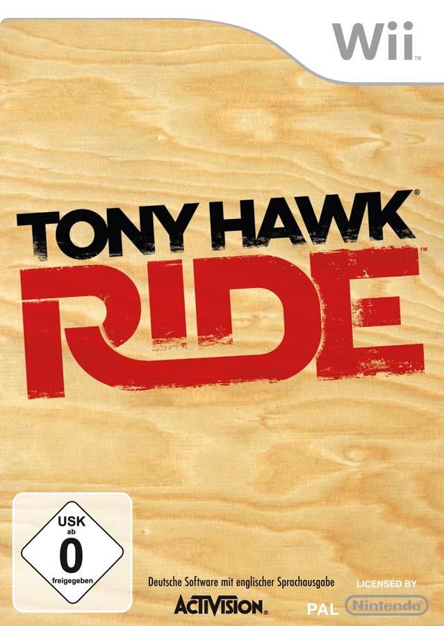 Portada de Tony Hawk: Ride para Wii (PAL España)