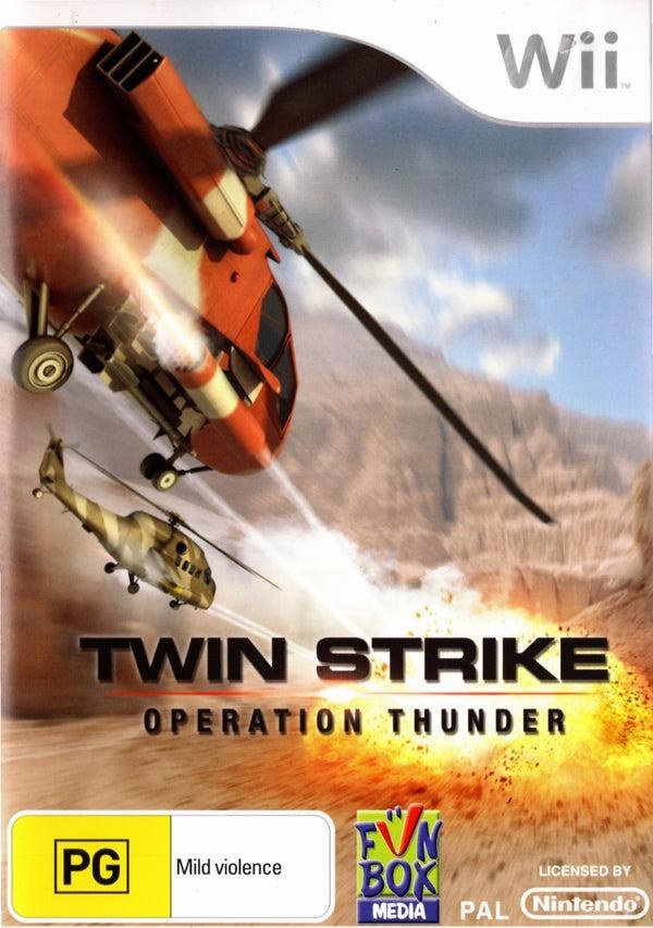Portada de Twin Strike: Operation Thunder para Wii (PAL España)