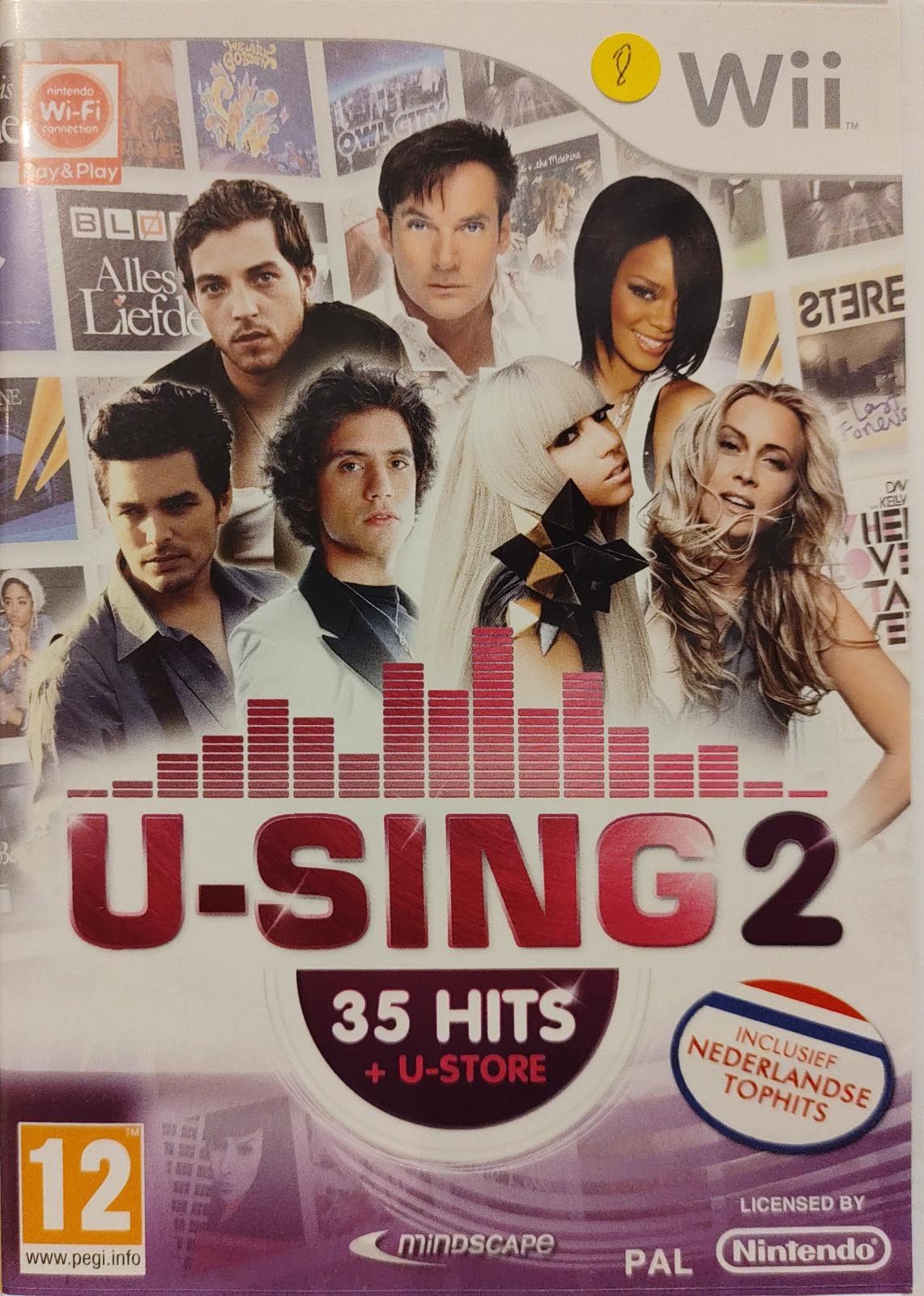 Portada de U-Sing 2 para Wii (PAL España)