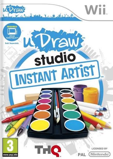 Portada de uDraw Studio: Instant Artist para Wii (PAL España)