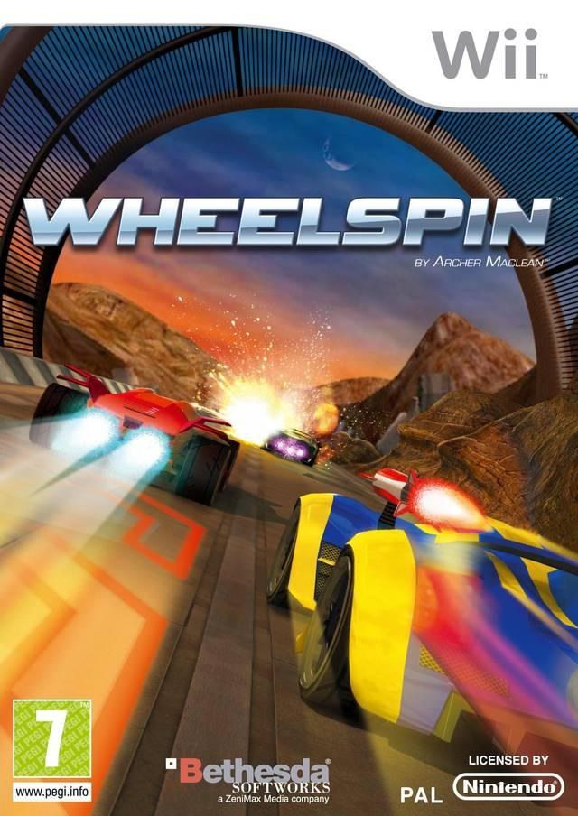 Portada de Wheelspin para Wii (PAL España)